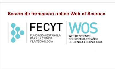 FORMACIÓ EN LÍNIA WEB OF SCIENCE (29-30 D’ABRIL I 2 DE MAIG DE 2024 – I CICLE).